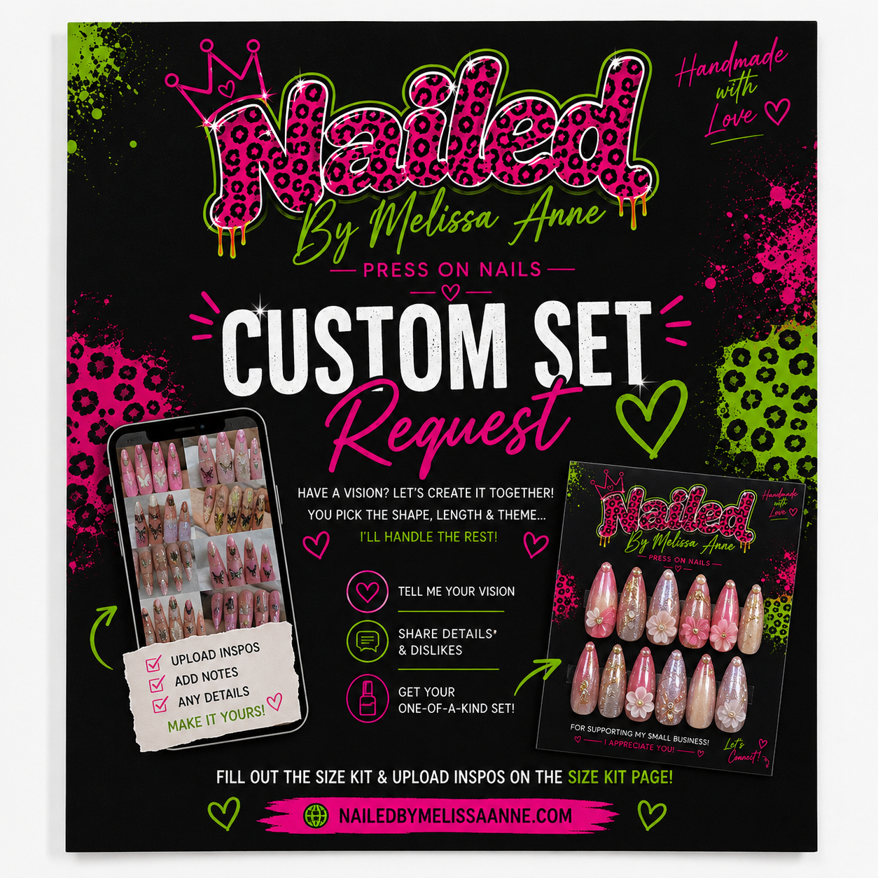 ✨ Build Your Dream Set | Custom Press-On Nails