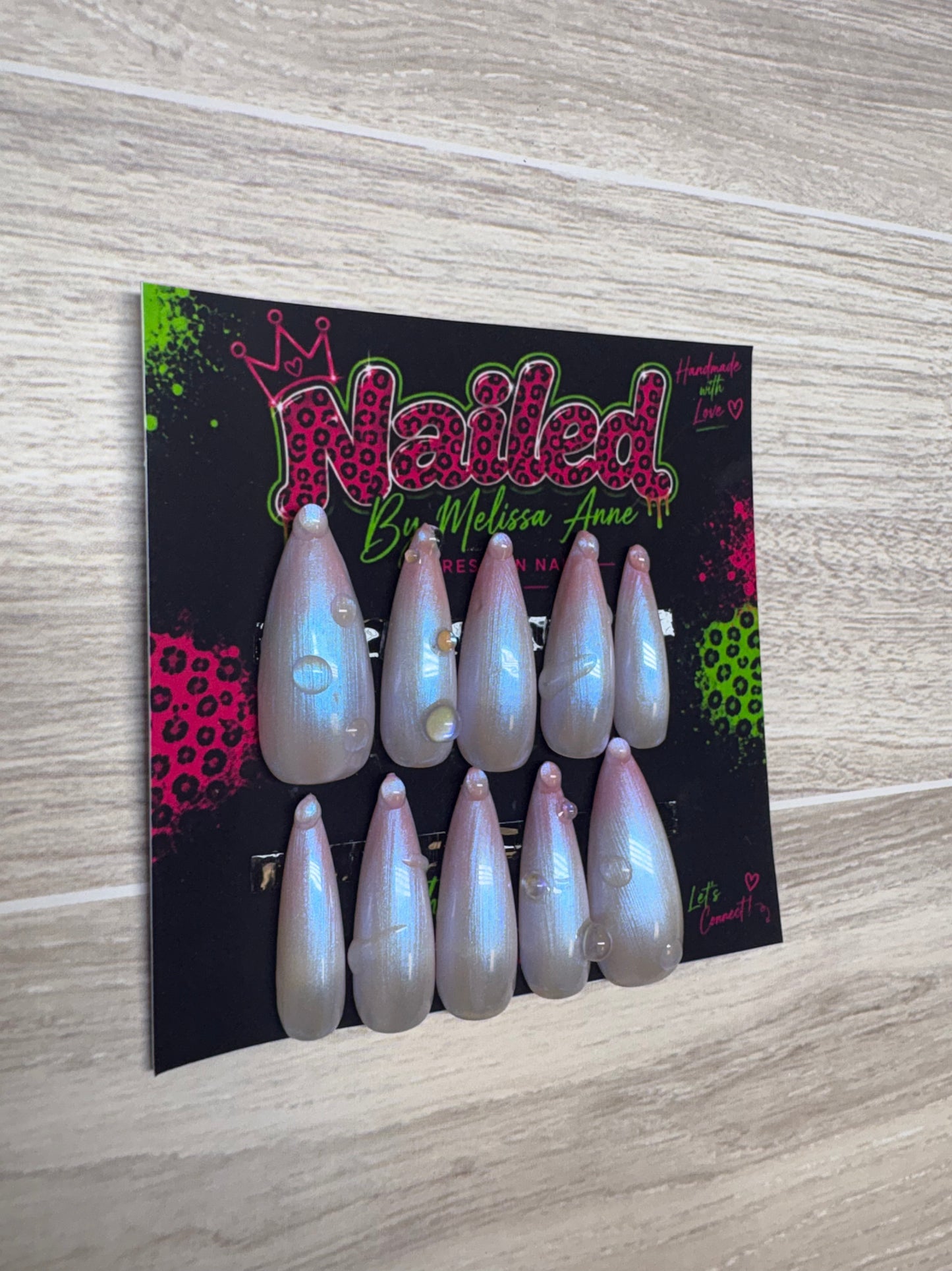 Pearl Dew Press-On Nails✨🫧